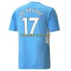 Original Fußballtrikot Manchester City Kevin De Bruyne 17 Heimtrikot 2021-22 Für Herren